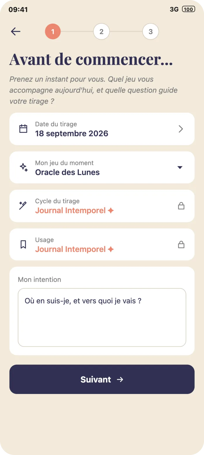 3 creation tirage